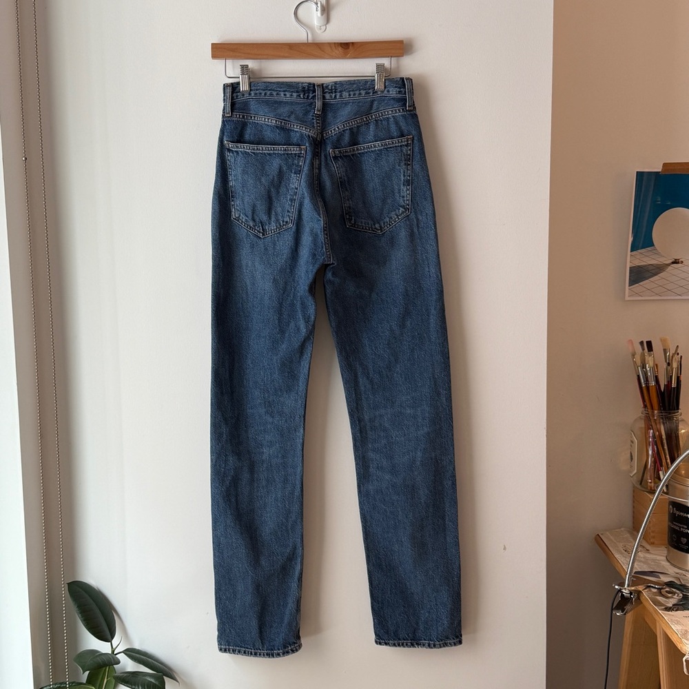 AGOLDE 90s Pinch Waist High Rise Straight Jeans in Control - Picture 6 of 6